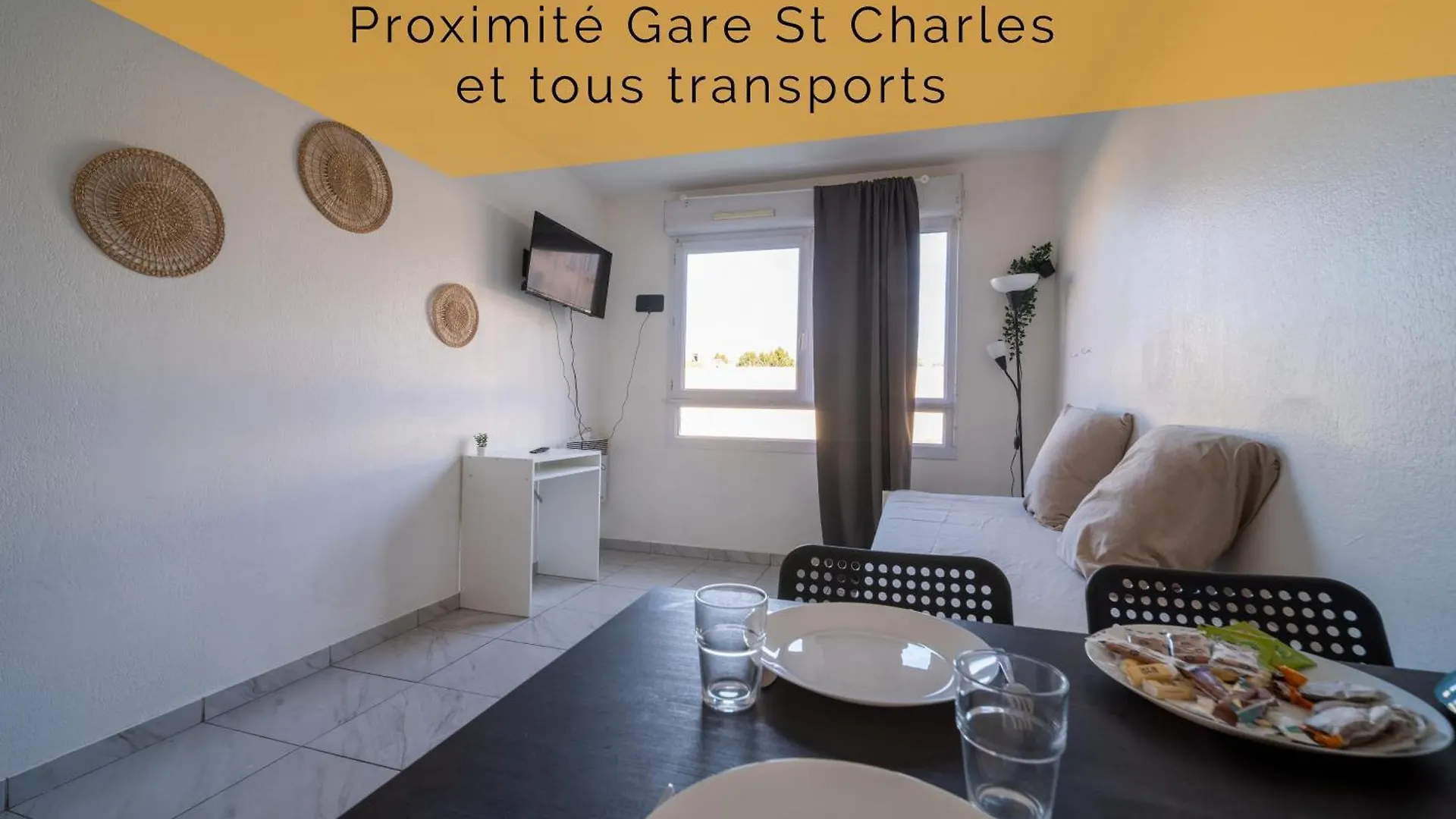 Appartement Tout Equipe A 6Min De St Charles Marseille Apartment